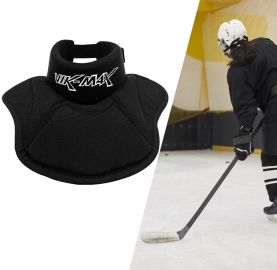 Hockey Neck Guard Cut Resistant Collar Protection Adjustable required for Kids & Juniors