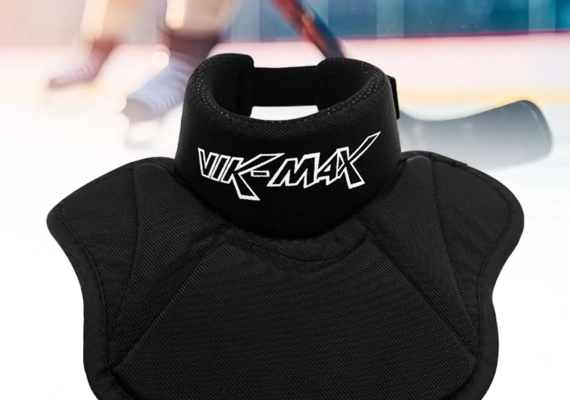 Hockey Neck Guard Cut Resistant Collar Protection Adjustable required for Kids & Juniors 2